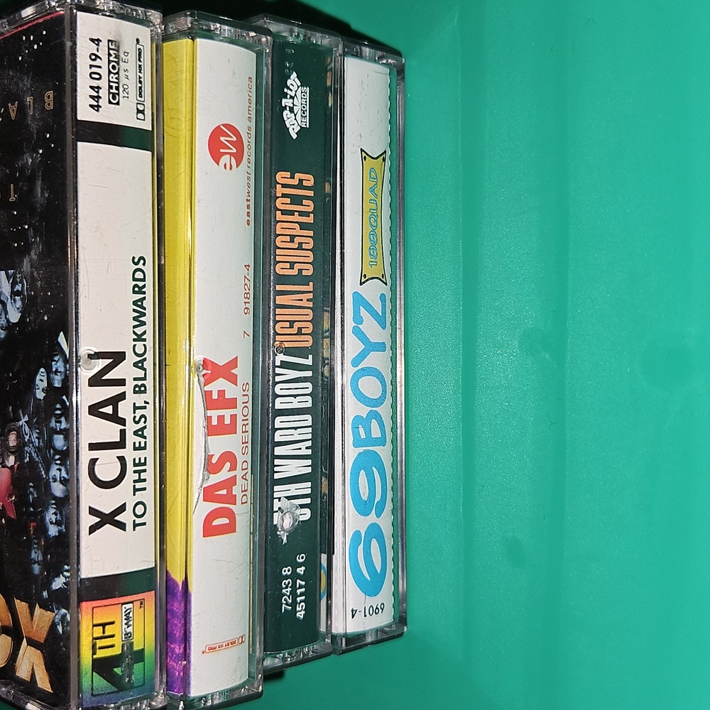 Vintage- 90s RAP Cassette Tapes X 4